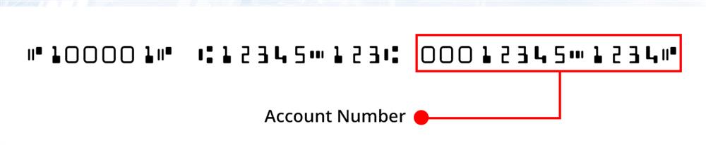 This number is found at the bottom of your cheques, to the right of the institution number.