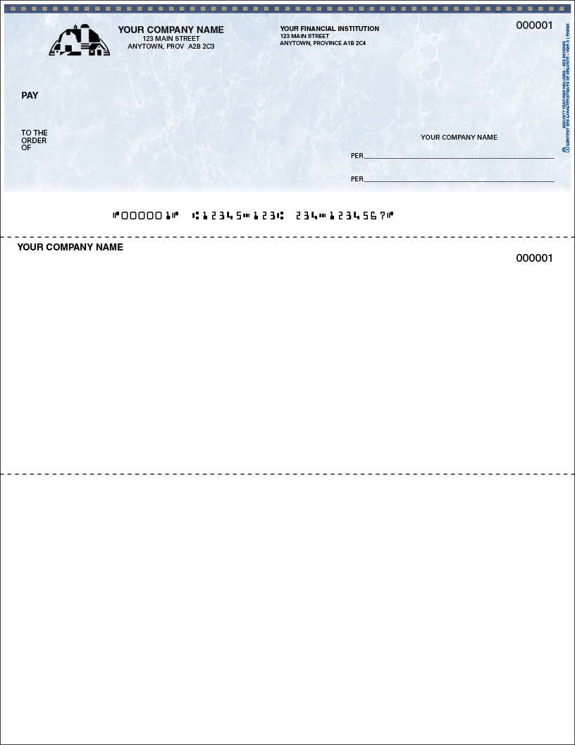 Payroll Cheque (SLF310)