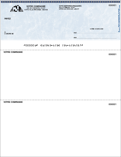 Chèque tout usage (SLF154)